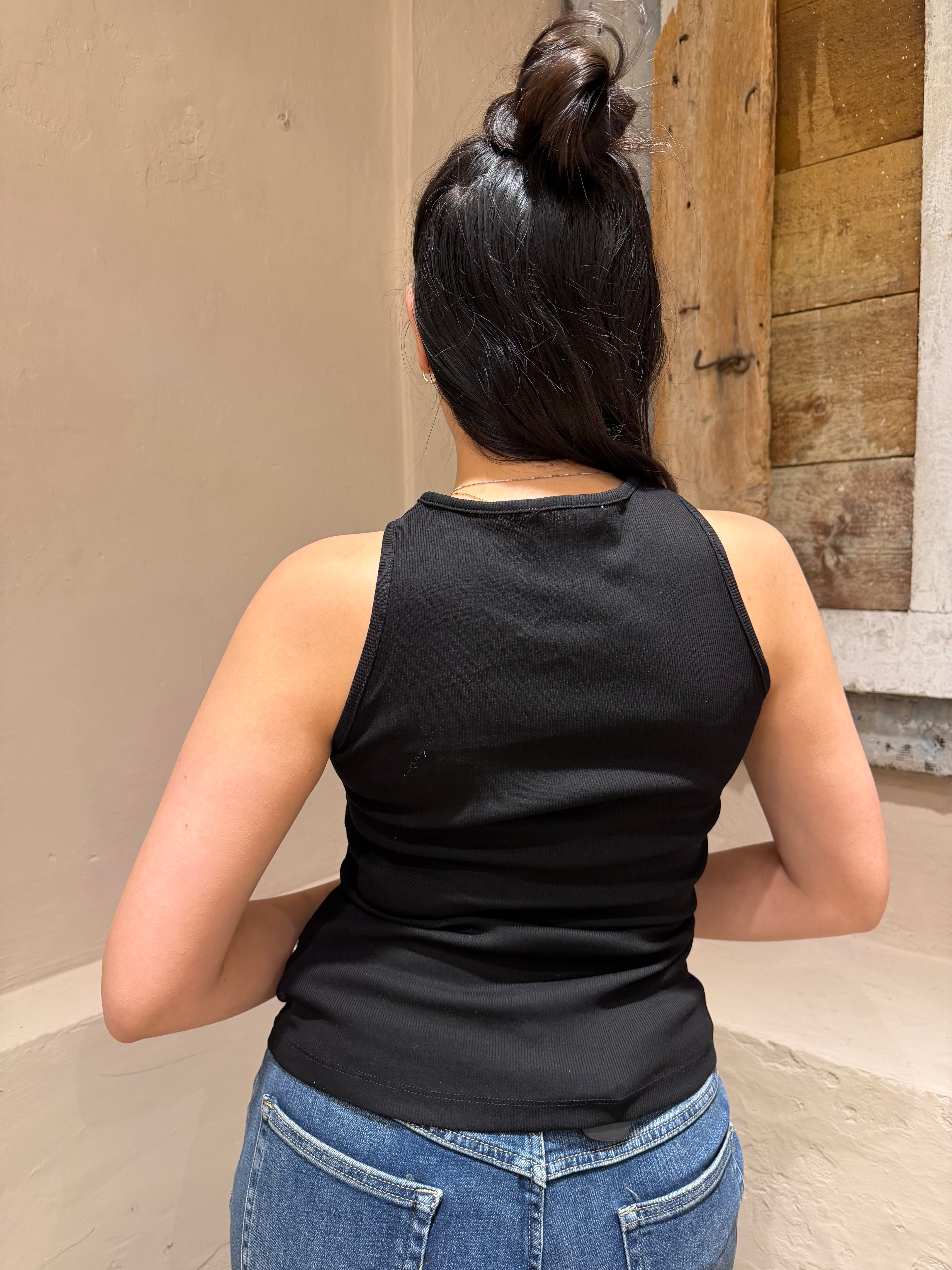 Top in Cotone Costina