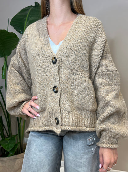 Cardigan 3 bottoni