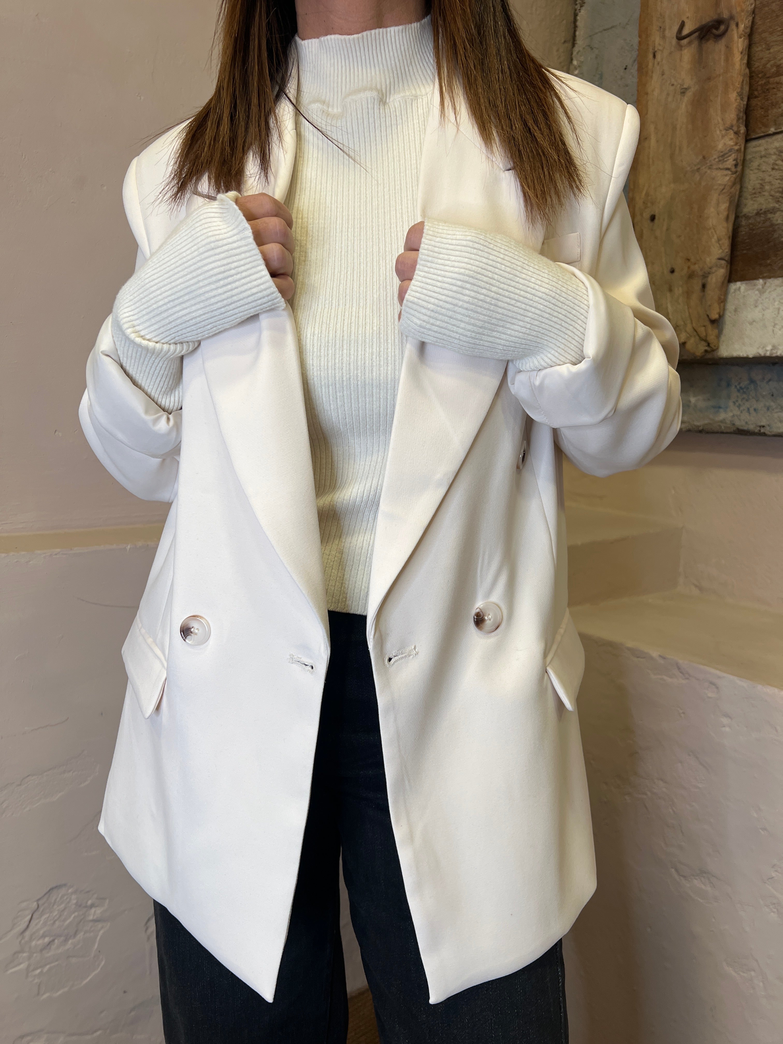 Giacca collo a lancia