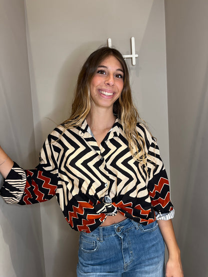 camicia fiocco