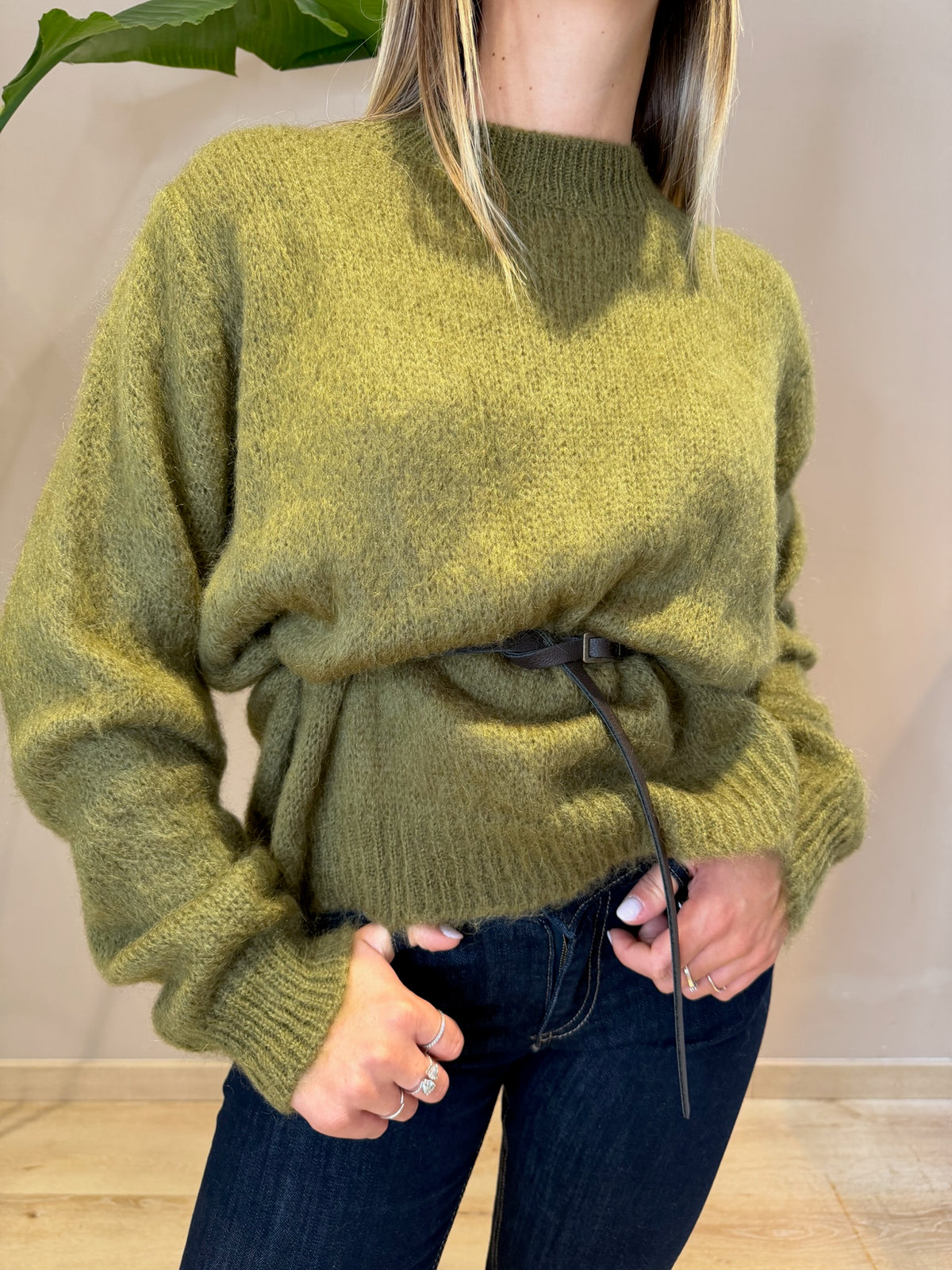 Maglione cintura