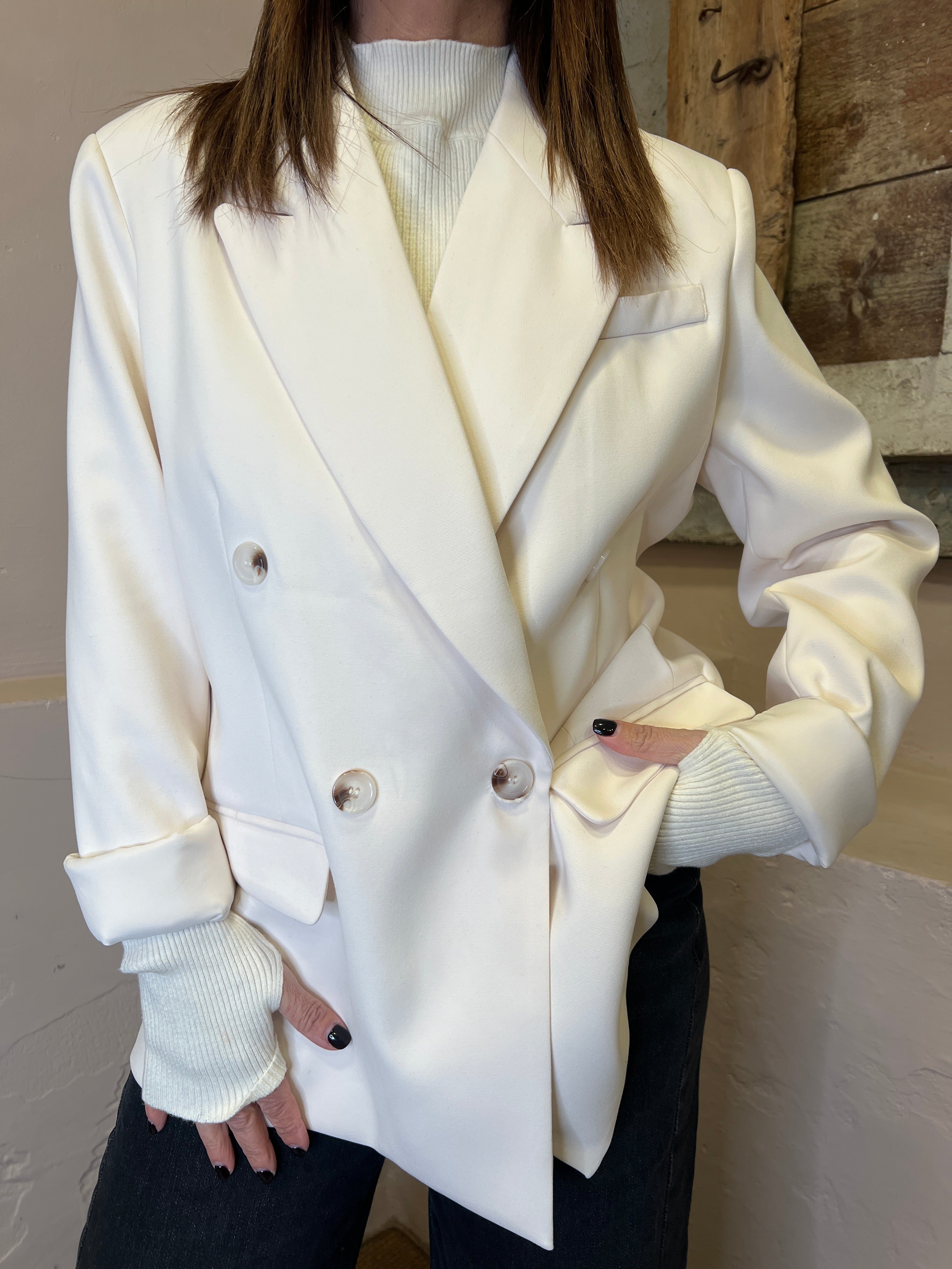 Giacca collo a lancia