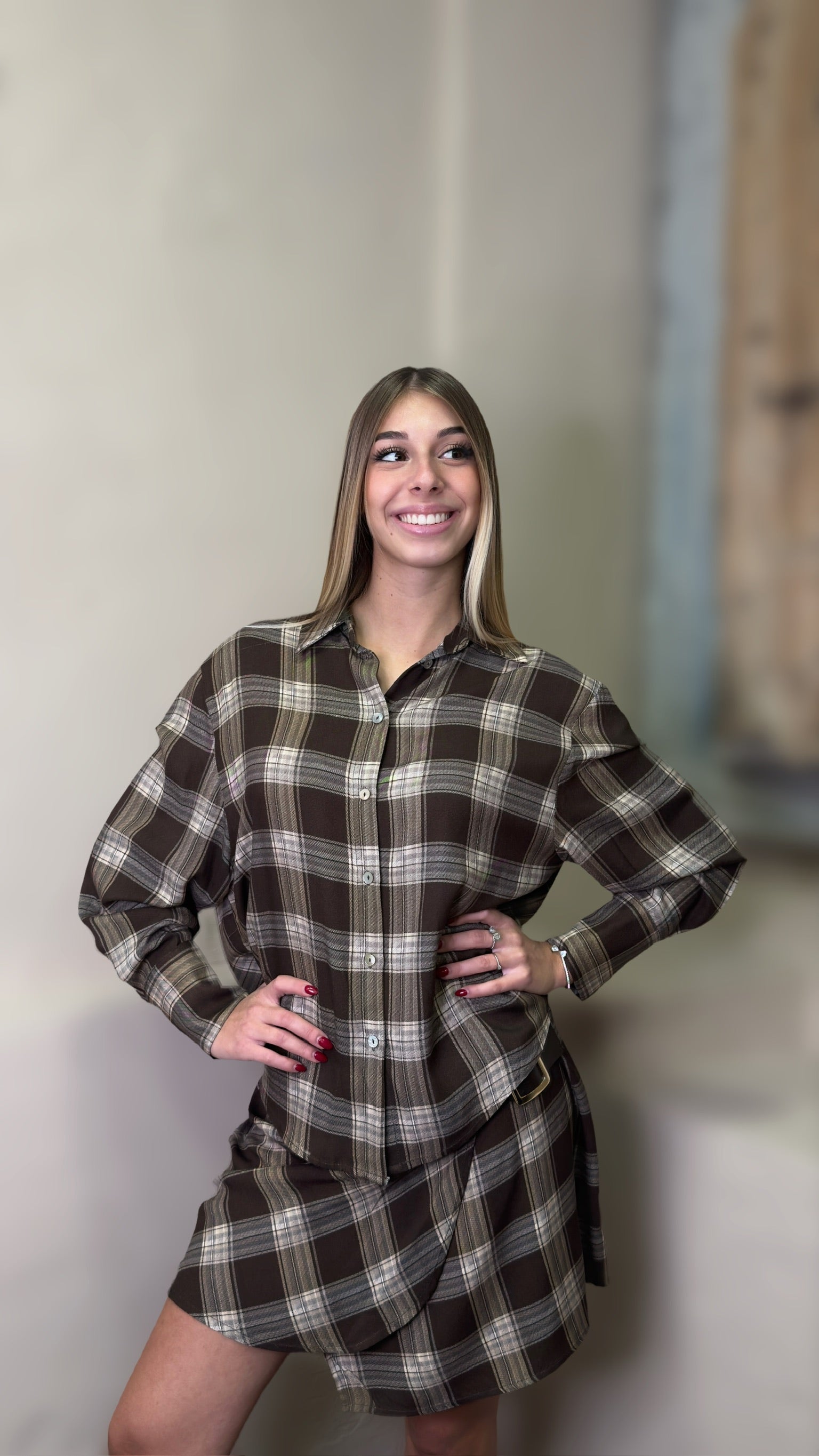 Camicia a quadri