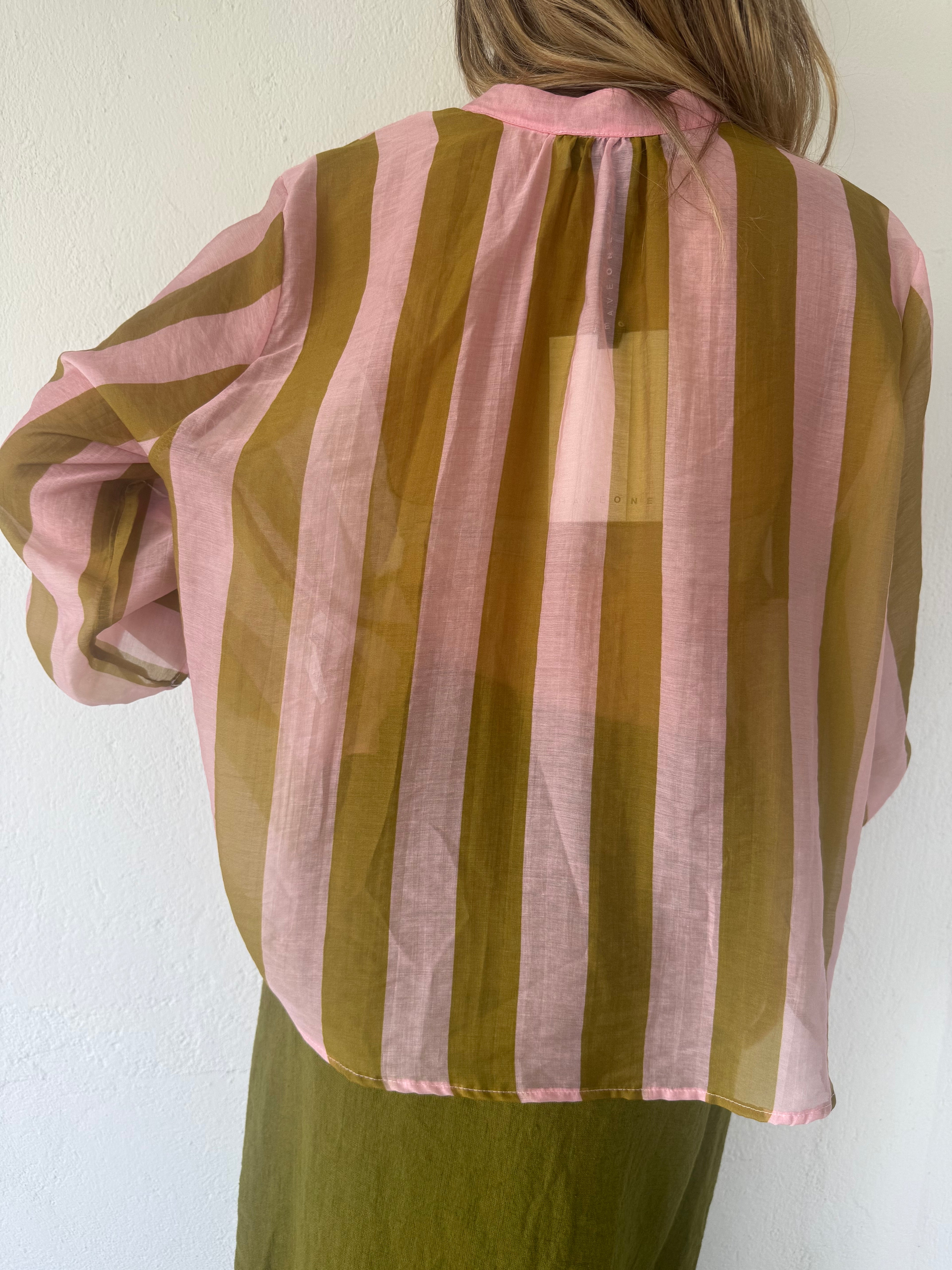 Camicia a righe