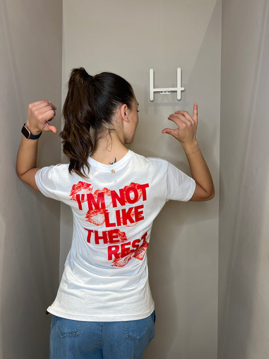 T-shirt bacio