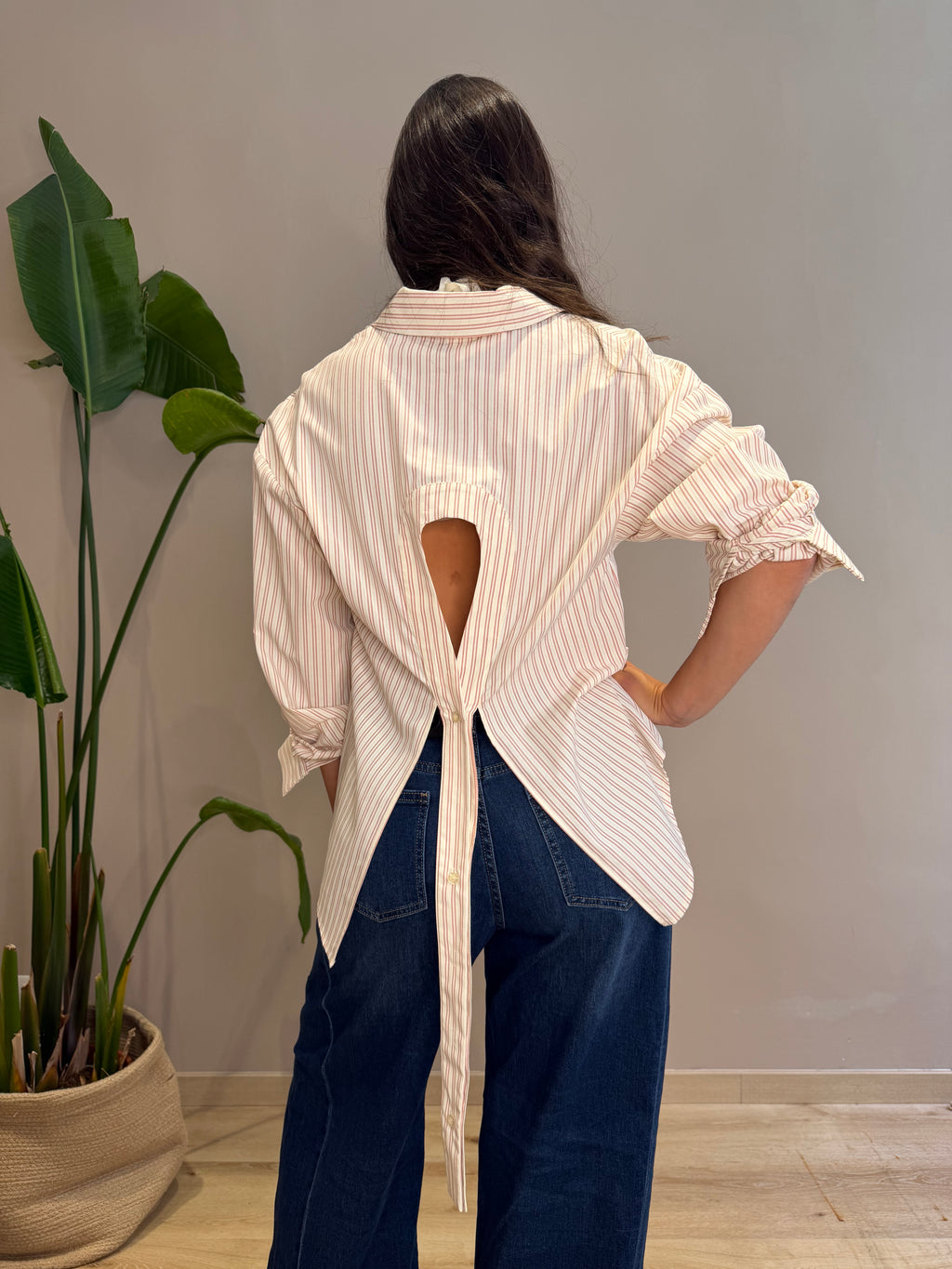 Camicia popeline riga
