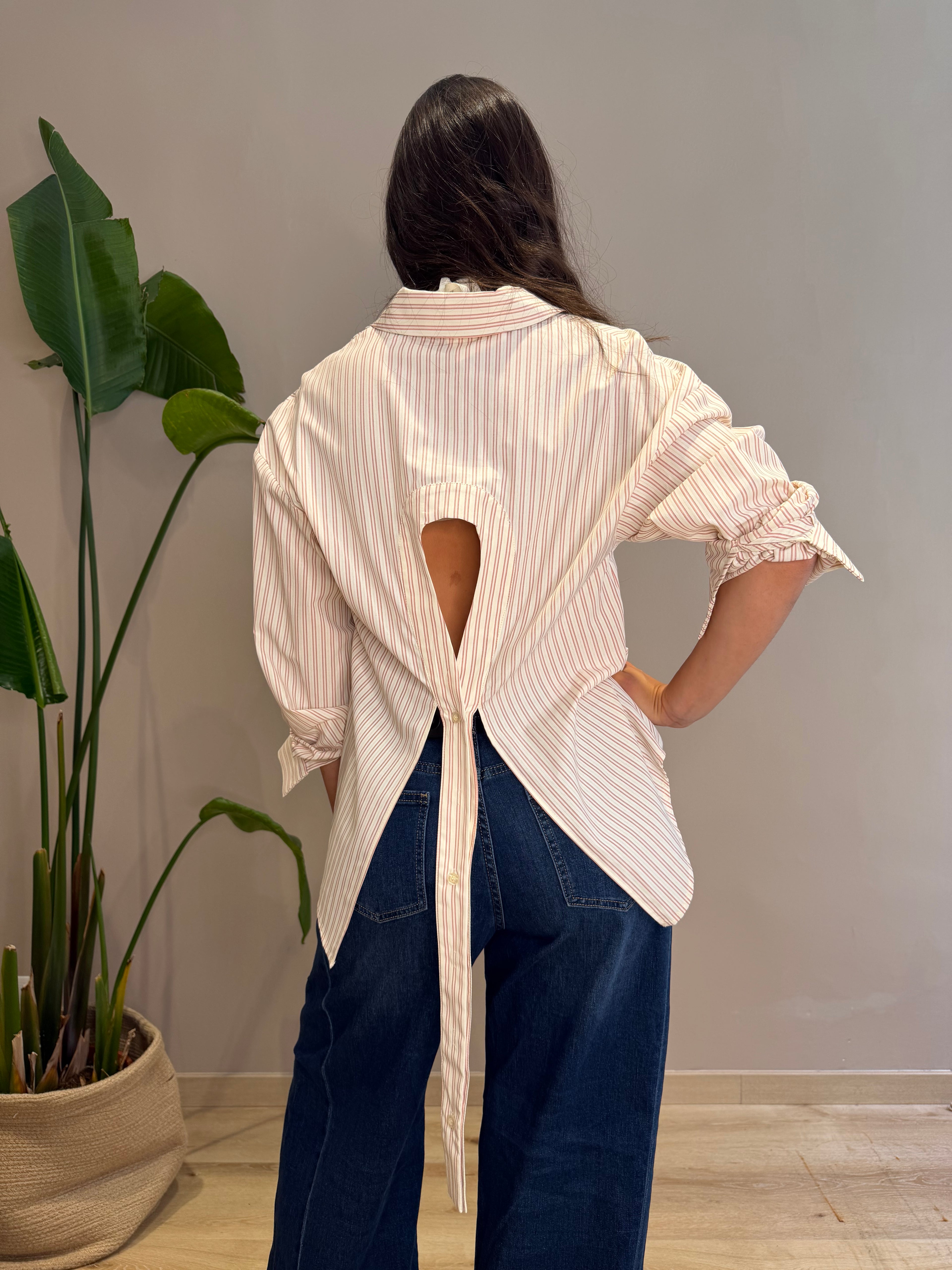 Camicia popeline riga