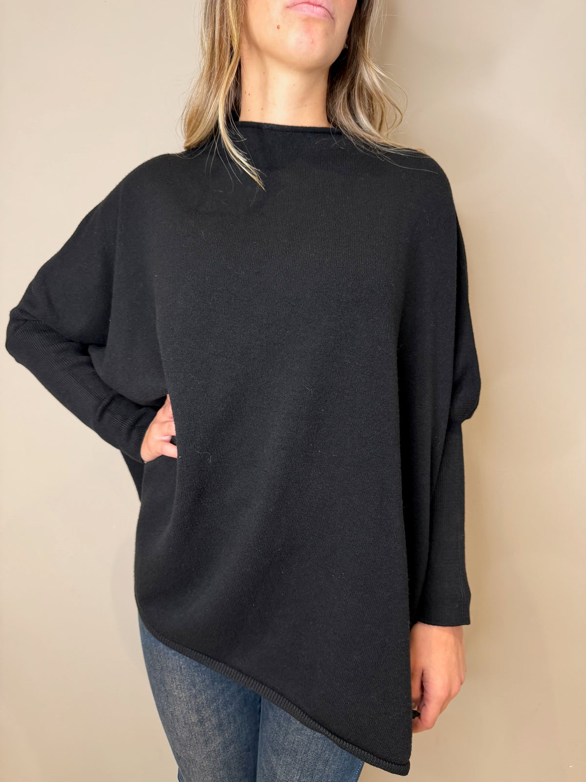 Maglia colletto morbido