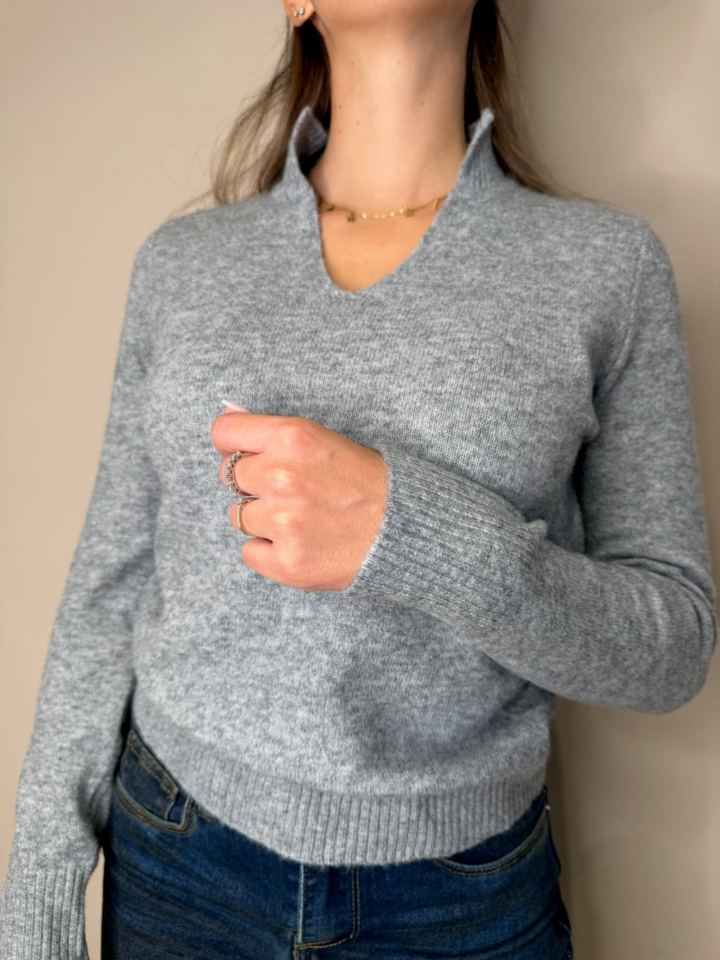Maglia scollo a V