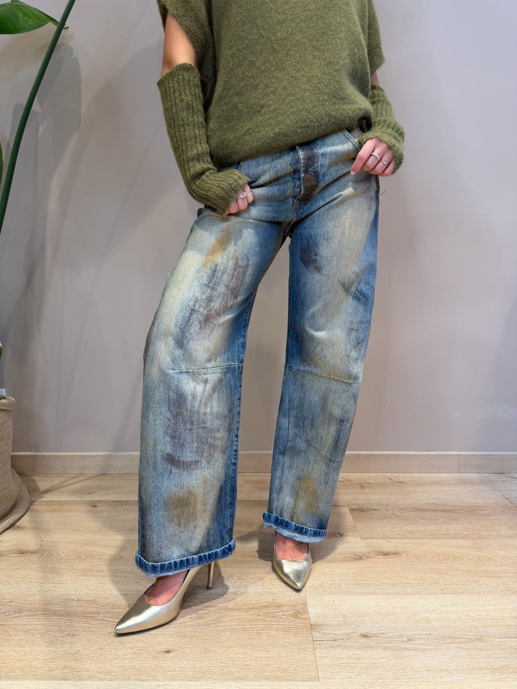 Jeans fango
