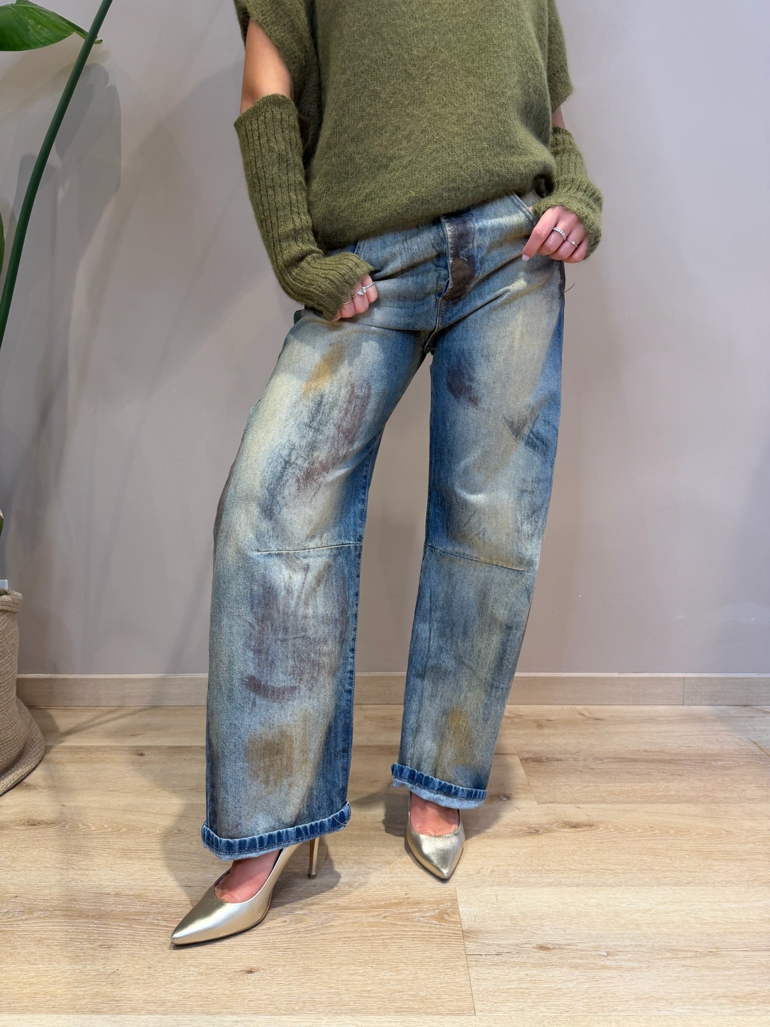 Jeans fango