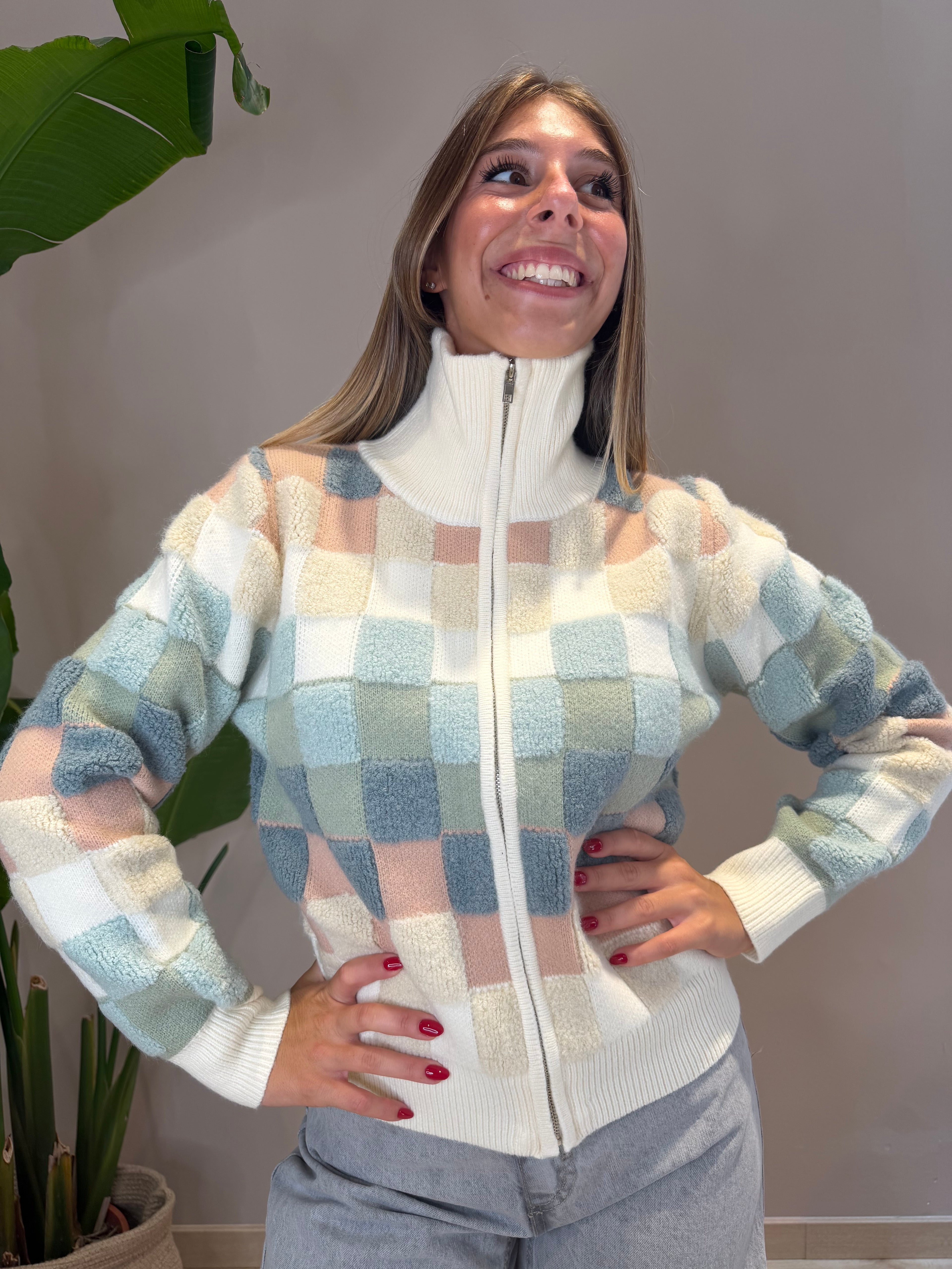 Cardigan multicolor