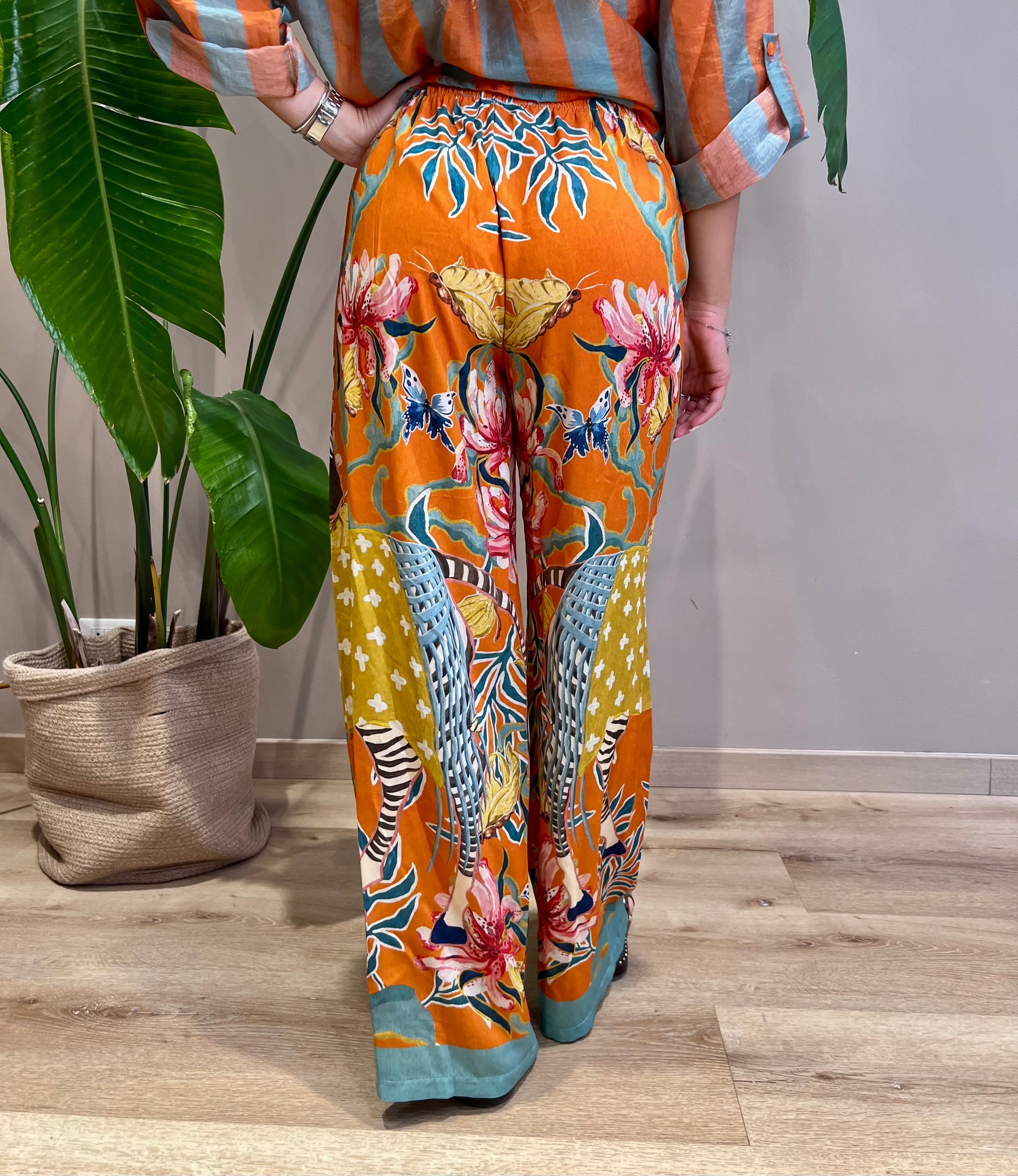 Pantalone lungo zebra