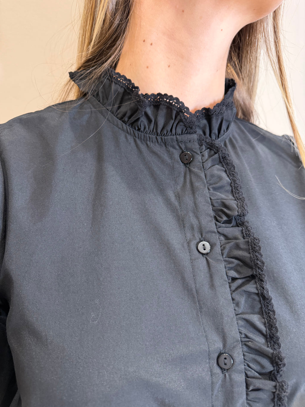 Camicia coreana rouches