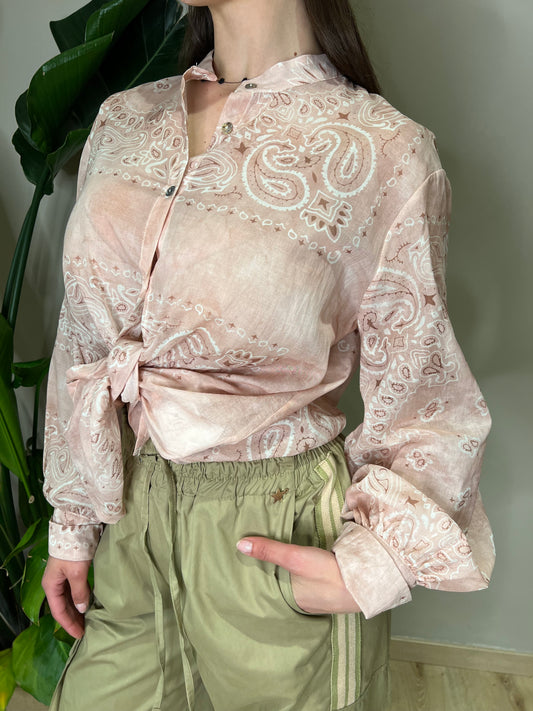 Camicia stampa bandana