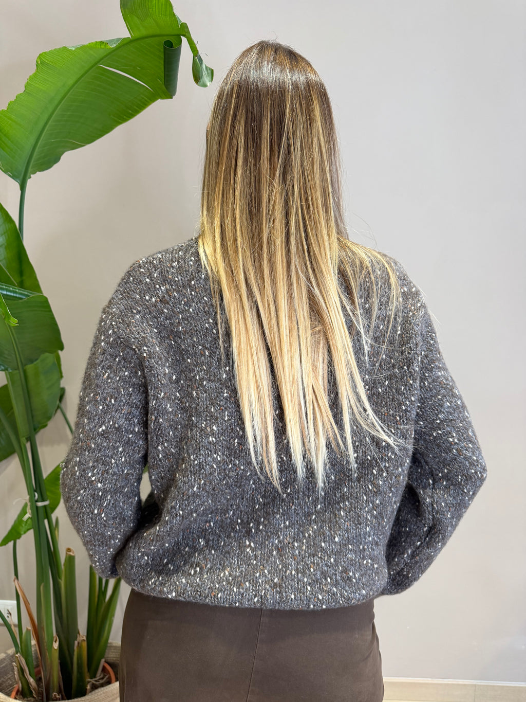 Maglia misto lana
