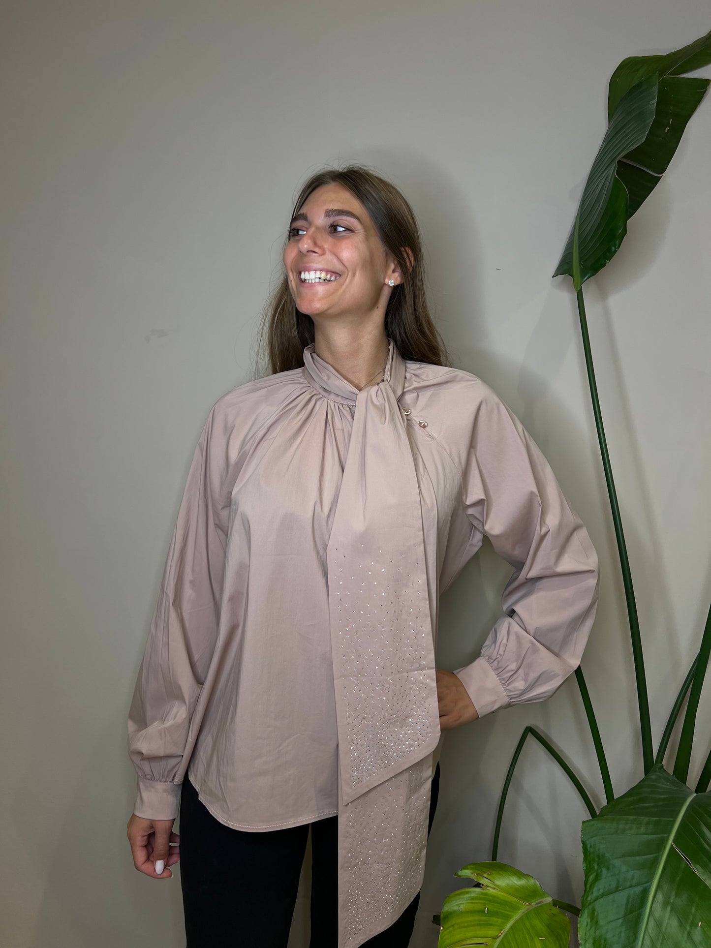 Camicia swarovsky