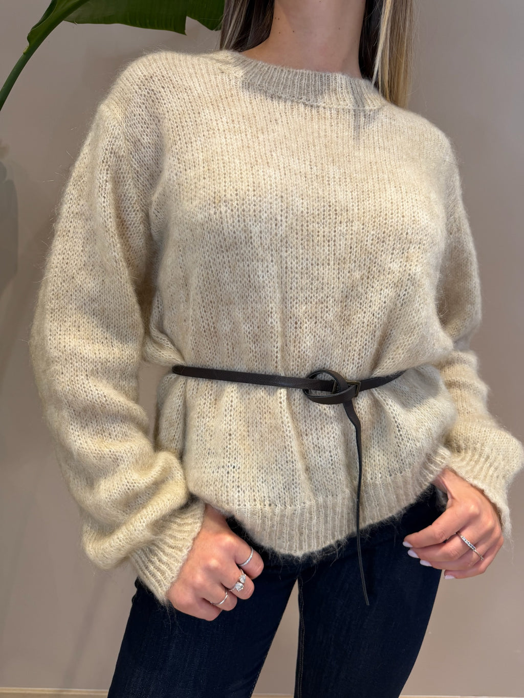 Maglione cintura
