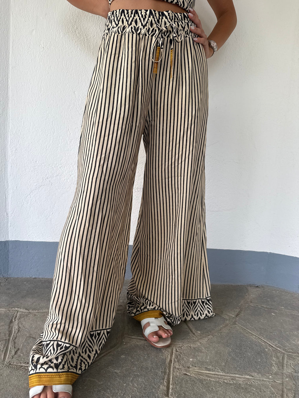 Pantalone a righe