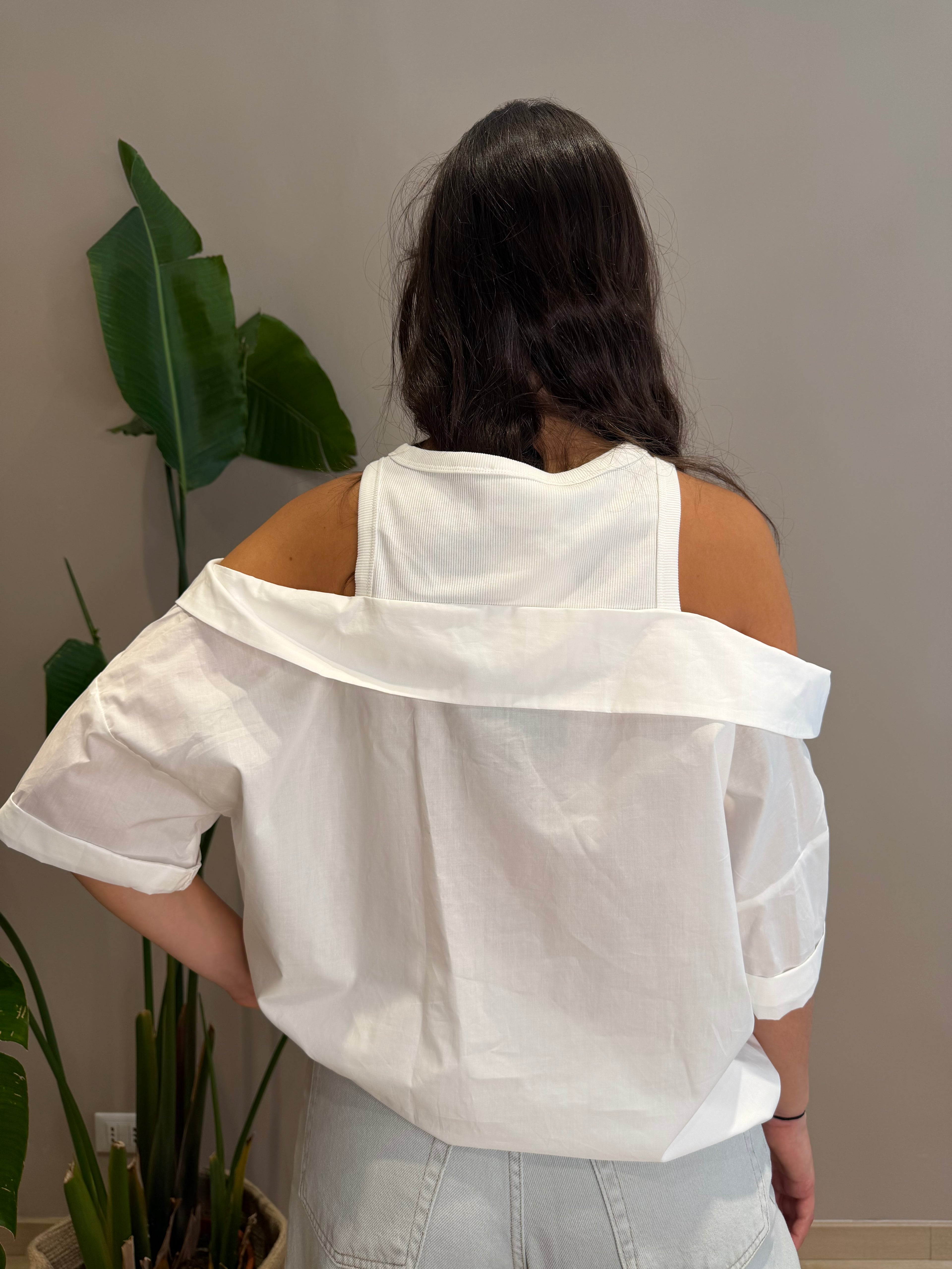 Camicia popeline costina