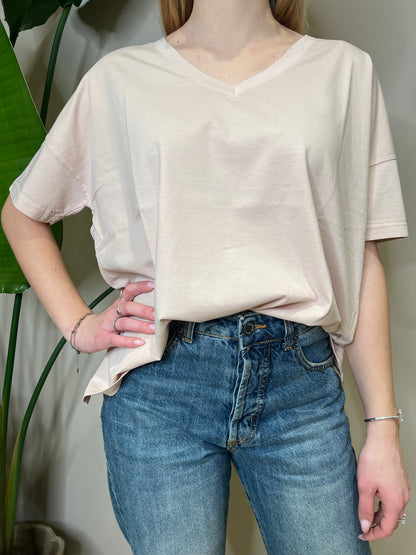 T shirt scollo v