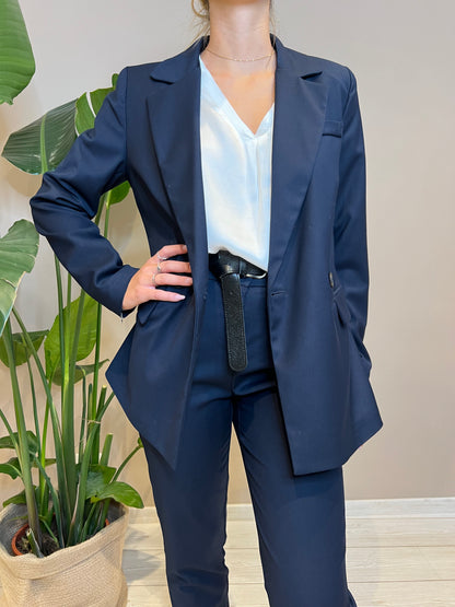 Blazer doppiopetto blu