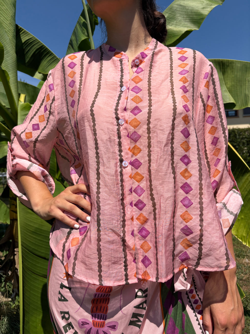Camicia in fantasia