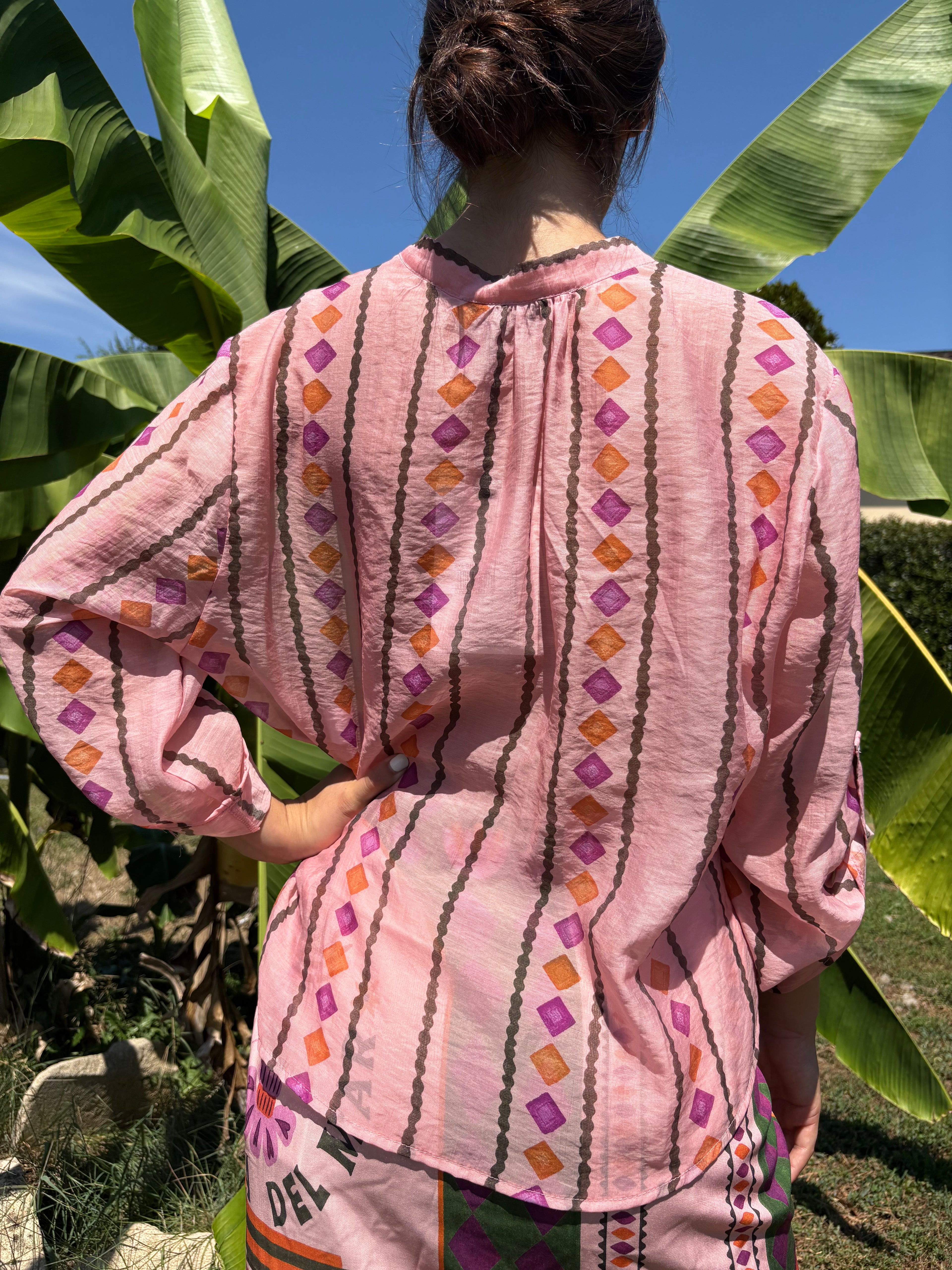Camicia in fantasia