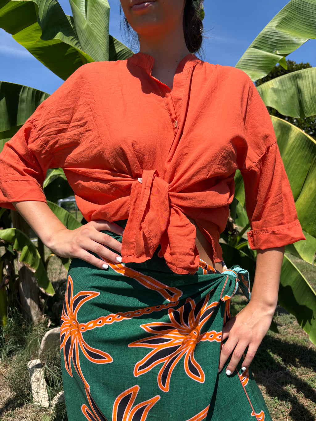Camicia in mussola