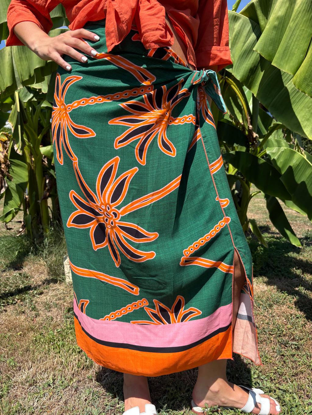 Gonna pareo tropical
