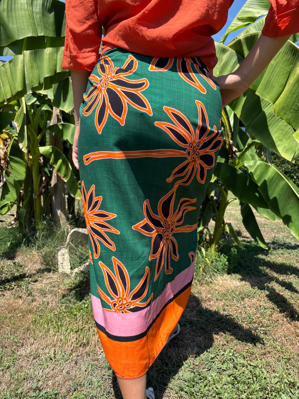 Gonna pareo tropical