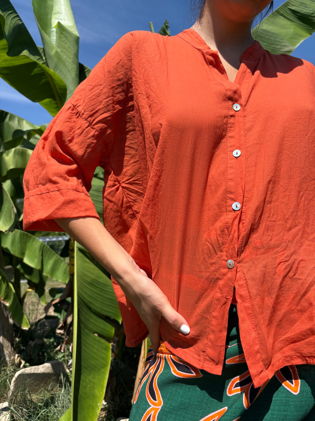Camicia in mussola