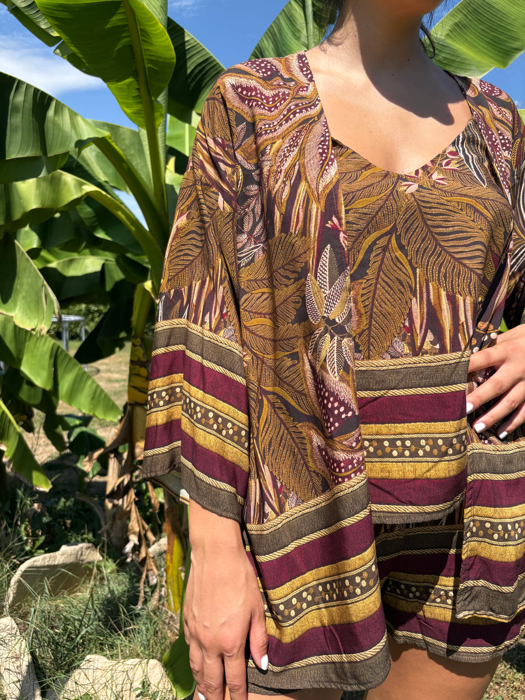 Kimono foglia