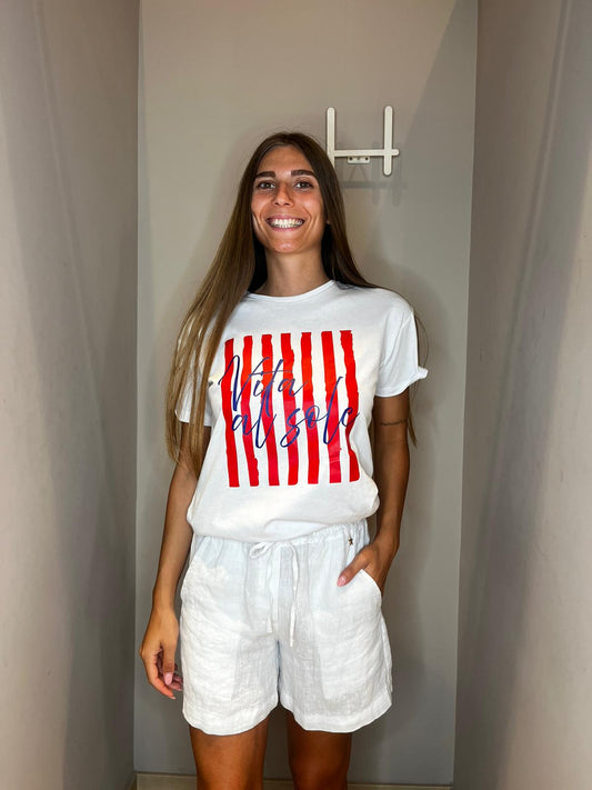 t-shirt una vita al sole